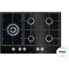 AEG HKB75820NB 6000 74cm 5 Burner Gas Hob, Black