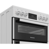 Blomberg HKRN651W Ceramic Electric Cooker with Separate Grill, White, A Rated