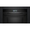 Siemens HM776G1B1B iQ700 Built-In Electric Single Oven with Pyrolytic Cleaning, Black
