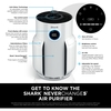 Shark HP150UK NeverChange5 Air Purifier, White