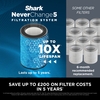 Shark HP150UK NeverChange5 Air Purifier, White