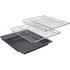 Bosch HQA534BS3B Series 4 Built-In Electric Single Oven, Stainless Steel, A+ Rated