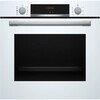 Bosch HQA534BW3B Series 4 Built-In Electric Single Oven, White, A+ Rated