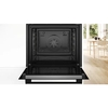 Bosch HQA574BB3B Series 4 Built-In Electric Single Oven with Pyrolytic Cleaning, Black, A+ Rated