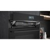 Siemens HR776G1B1B iQ700 Built-In Electric Single Oven with Pyrolytic Cleaning, Black, A+ Rated