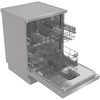 Hisense HS642D90XUK Dishwasher, 14 Place Settings, Stainless Steel, D Rated