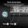 Hisense HS663A90BXUK Dishwasher, 16 Place Settings, Black, A Rated