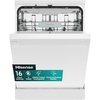 Hisense HS663A90WUK Dishwasher, 16 Place Settings, White, A Rated