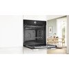 Bosch HSG7364B1B Series 8 Built-In Electric Single Oven with Steam Function, Black, A+ Rated