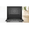 Bosch HSG7584B1 Series 8 Built-In Electric Single Oven with Steam Function, Black, A+ Rated