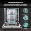 Hisense HV16AUK Fully Integrated Dishwasher, 16 Place Settings, A Rated