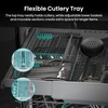 Hisense HV16AUK Fully Integrated Dishwasher, 16 Place Settings, A Rated