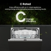 Hisense HV642C65UK Fully Integrated Dishwasher, 14 Place Settings, C Rated