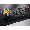 AEG HVB8453IB 80cm 4 Burner Gas Hob, Black