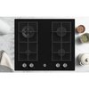 Hoover HVG6K3B 4 Burner Gas Hob, Black