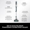 Shark HZ4000UKT PowerDetect Corded Stick Vacuum Cleaner , Blue