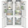 Liebherr No Frost Fridge Freezer & No Frost Fridge Freezer, Integrated, C Rated,  Non-Plumbed