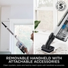 Shark IZ380UKT PowerPro Pet Cordless Vacuum Cleaner with Anti Hair Wrap & Floor Detect, Silver