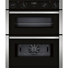 Neff J1ACE2HN0B N50 Built-Under Electric Double Oven, Stainless Steel, A Rated