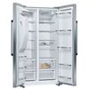Neff KA3923IE0G N70 American Fridge Freezer,  Plumbed, Stainless Steel, E Rated
