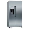 Neff KA3923IE0G N70 American Fridge Freezer,  Plumbed, Stainless Steel, E Rated