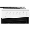 Beko KA52NEW Gas Cooker with High Level Grill, White, A Rated
