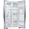 Siemens KA93GAIDP iQ500 American Fridge Freezer,  Plumbed, Stainless Steel, D Rated