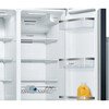 Bosch KAD93ABEP Series 6 American Fridge Freezer,  Plumbed, Black, E Rated