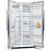 Bosch KAD93AIERG Series 6 American Fridge Freezer,  Plumbed, Stainless Steel, E Rated