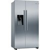 Bosch KAD93AIERG Series 6 American Fridge Freezer,  Plumbed, Stainless Steel, E Rated