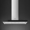 Smeg KBT9L4VN 90cm Chimney Cooker Hood, Stainless Steel, A Rated
