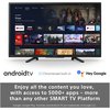 Sony KD32W800P1U W800 32" LED HD Ready HDR Smart Android TV, Black, F Rated