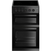Beko KDC5422AK Ceramic Electric Cooker with Separate Grill, Black, A Rated