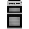 Beko KDC5422AS Ceramic Electric Cooker with Separate Grill, Silver, A Rated