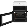 Beko KDC611W Ceramic Electric Cooker with Double Oven, White, A Rated