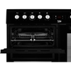 Beko KDVC100K 100cm Ceramic Range Cooker, Black, A Rated