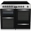 Beko KDVC100X 100cm Ceramic Range Cooker, Stainless Steel, A Rated