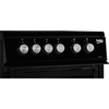 Beko KDVC563AK Ceramic Electric Cooker with Double Oven, Black, A Rated