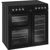 Beko KDVC90K 90cm Ceramic Range Cooker, Black, A Rated