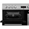 Beko KDVC90X 90cm Ceramic Range Cooker, Stainless Steel, A Rated
