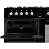 Beko KDVF100K 100cm Dual Fuel Range Cooker, Black, A Rated