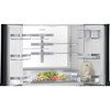Siemens KF96RSBEA iQ700 American Fridge Freezer, Black, E Rated,  Non-Plumbed