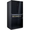 Siemens KF96RSBEA iQ700 American Fridge Freezer, Black, E Rated,  Non-Plumbed