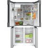 Bosch KFD96APEA Series 6 American Fridge Freezer,  Plumbed, Stainless Steel, E Rated