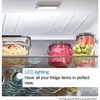 Bosch KFD96APEAG Series 6 American Fridge Freezer, Stainless Steel, E Rated,  Plumbed