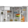 Bosch KFD96APEAG Series 6 American Fridge Freezer, Stainless Steel, E Rated,  Plumbed