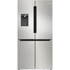 Bosch KFD96APEAG Series 6 American Fridge Freezer, Stainless Steel, E Rated,  Plumbed