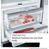 Bosch KFF96PIEP Series 8 American Fridge Freezer, Stainless Steel, E Rated,  Plumbed