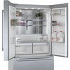 Bosch KFF96PIEP Series 8 American Fridge Freezer, Stainless Steel, E Rated,  Plumbed