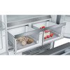 Bosch KFF96PIEP Series 8 American Fridge Freezer, Stainless Steel, E Rated,  Plumbed